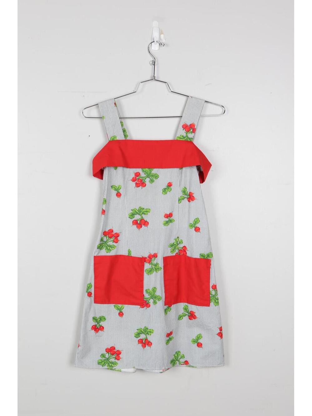 90's Radish Pinstripe Midi Dress